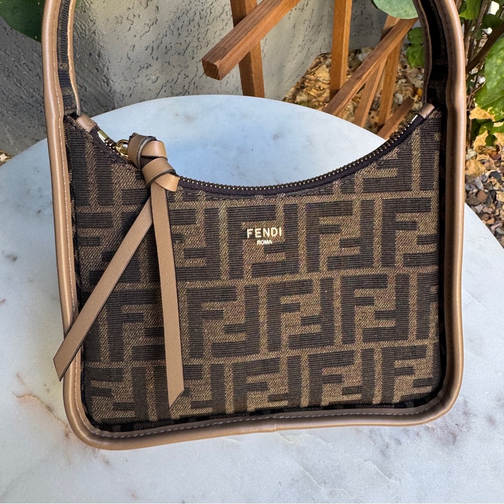 Fendi Mini Fendessense FF Zucca Jacquard Bag - Picture 3 of 11